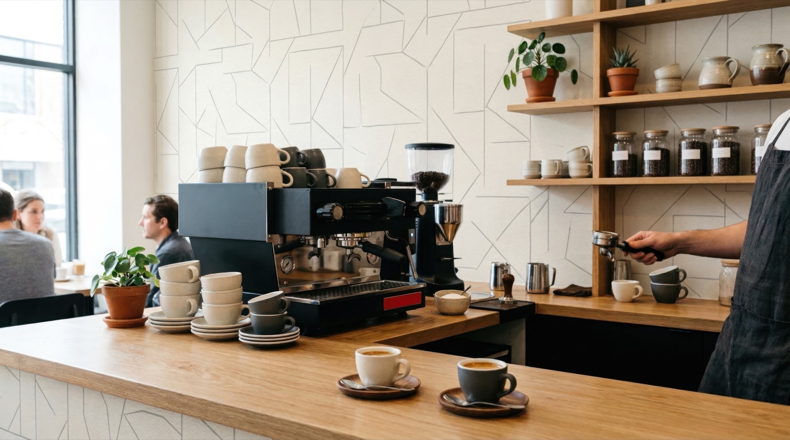 Retail strip and shopping centre